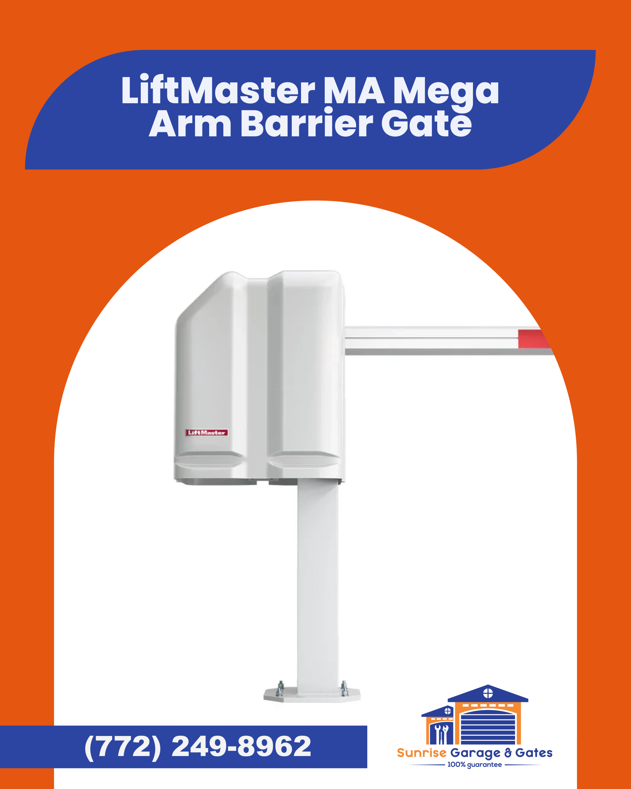 LiftMaster MA Mega Arm Barrier Gate - Image 2